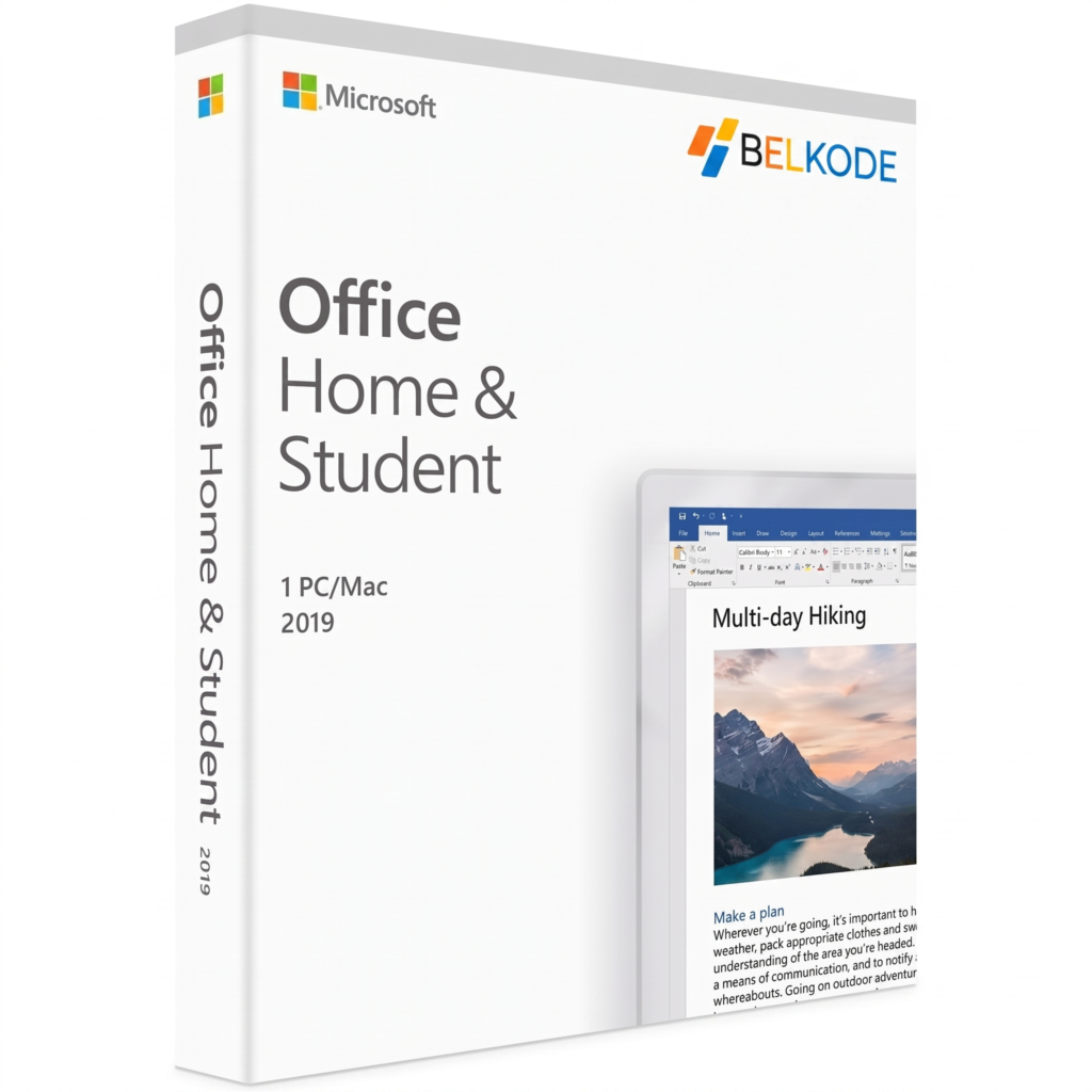 Microsoft Office Home and Student 2019